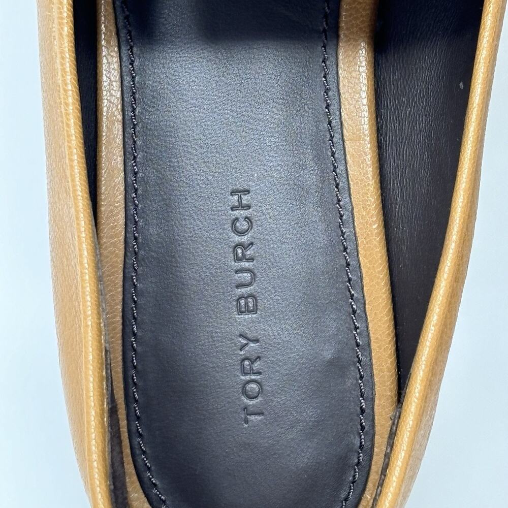 Tory Burch Perrine Loafers Size 7 Brown Horsebit Caramel Preppy Fits Like 8 Read - Picture 8 of 10